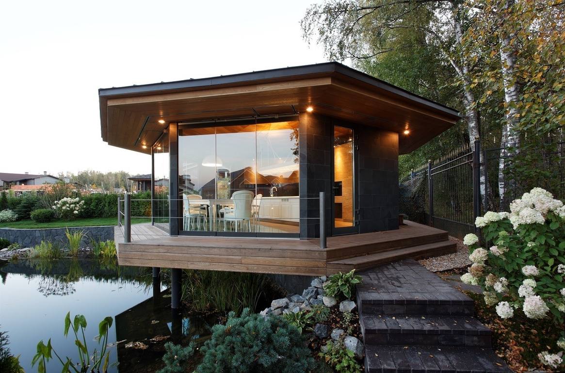 беседка сланец